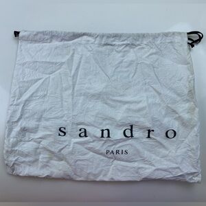 Sandro Paris White Dust Bag N274-14